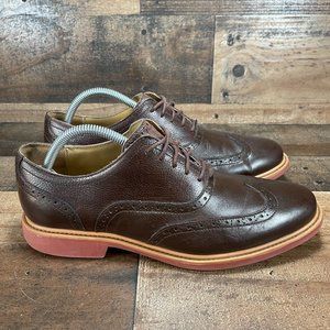 Cole Haan Mens Brown Great Jones C14477 Leather Oxford Shoes US 9 M